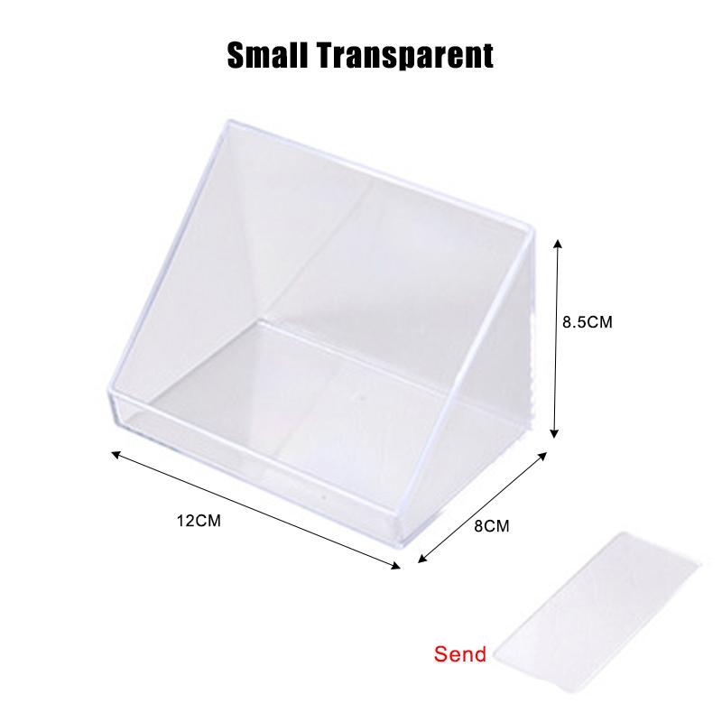 

Шкаф, ящик для хранения косметики, настенный стеллаж для хранения, полка для хранения губной помады, ювелирных изделий, стойка для макияжа, чехол, органайзер для ванной комнаты Small прозрачный