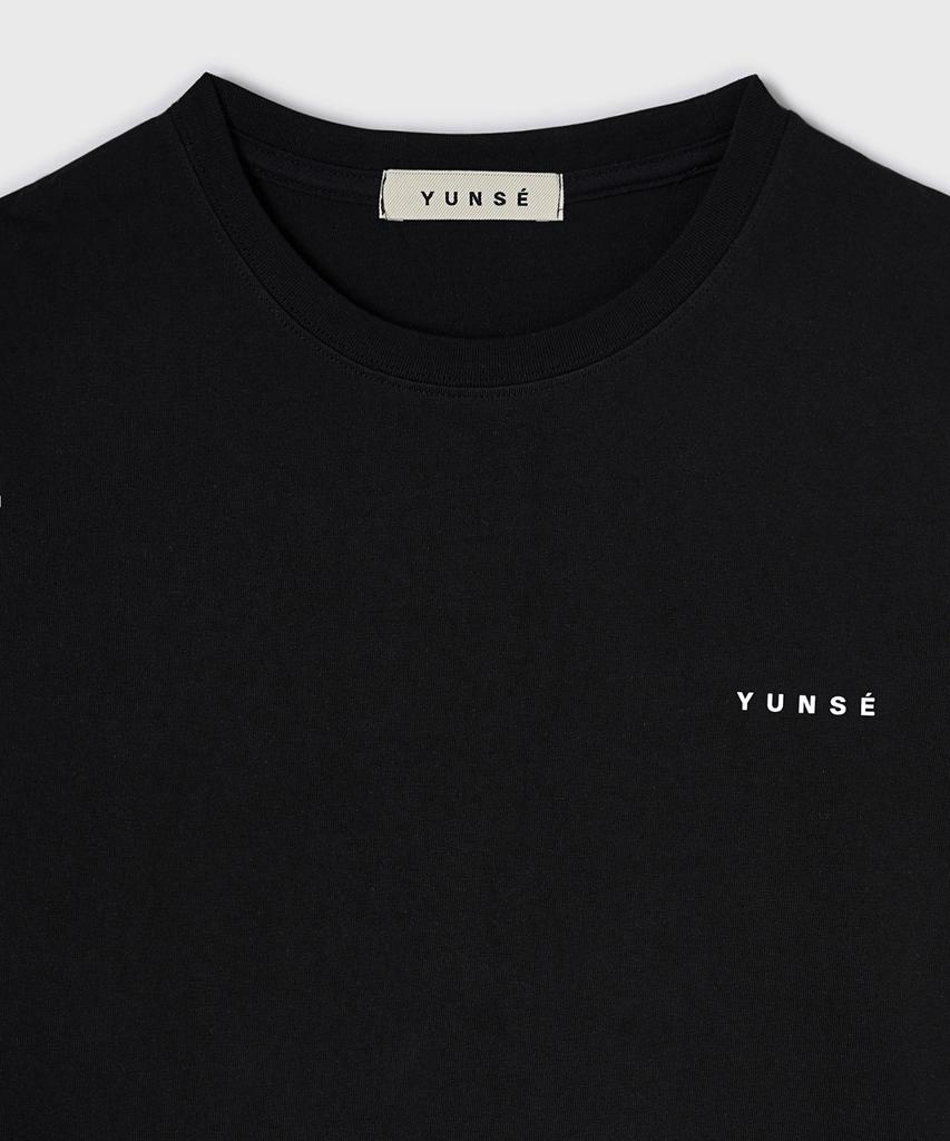 Yunse Hatch Yin Yang T-Shirt (Black)