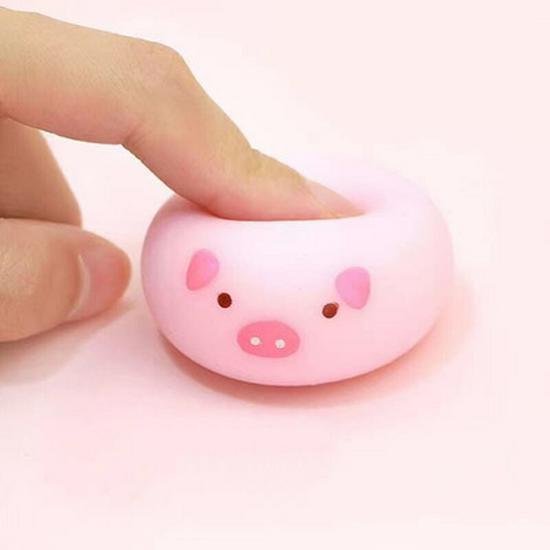 Creative Stress Relief Squeeze Toy - TPR Steamed Bun & Fried Dough Stick Simulations