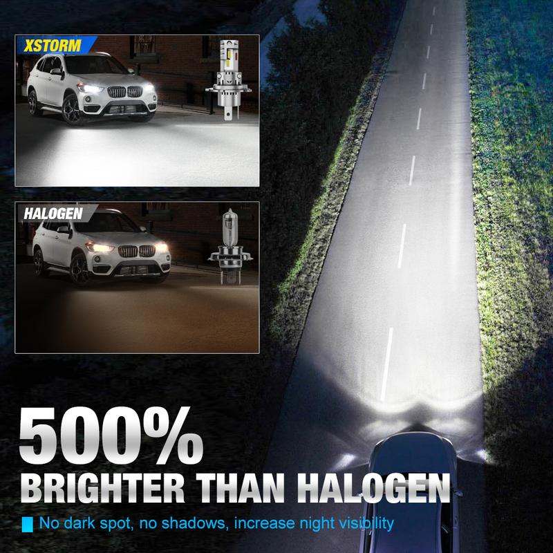 XSTORM H8 H11 LED Headlight Bulb Canbus H16 JP 9005 HB3 9006 HB4 LED Car Headlamp Fog Light Turbo Lamp 12V 6500K Automobiles