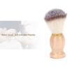 Men's Shaving Brush Soft Nylon Wool Solid Wood Handle Facial Beard Cleaning Grooming Shave Tool