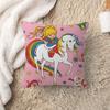 RRainbow BBrite Cartoon Pillowcase toon Gift Cushion Cover Bedroom Home Sofa Chair Seat Decor pillow case