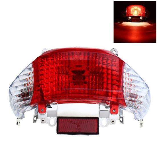 Motorcycle Tail Light Assembly for Chinese 50cc GY6 Scooter Moped Tao Tao Sunny