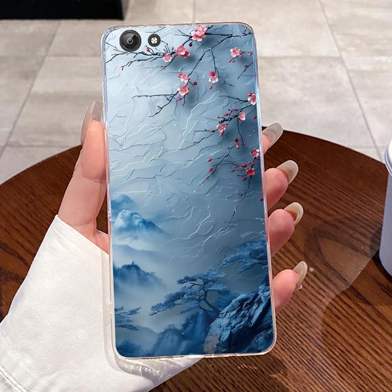 Casing For Vivo Y69 1714 / Y71 Y71A Y71i 1801 1724 Phone Case Transparent Soft Silicone Aesthetic Cute Cat Cartoon Back Cover