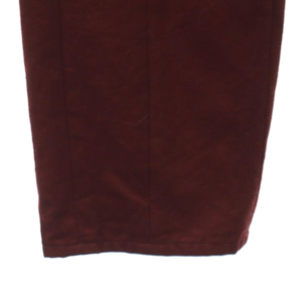 Jieda Made In Japan Gabardine Tuck Slacks Pants 2 Bordeaux Men's Used
