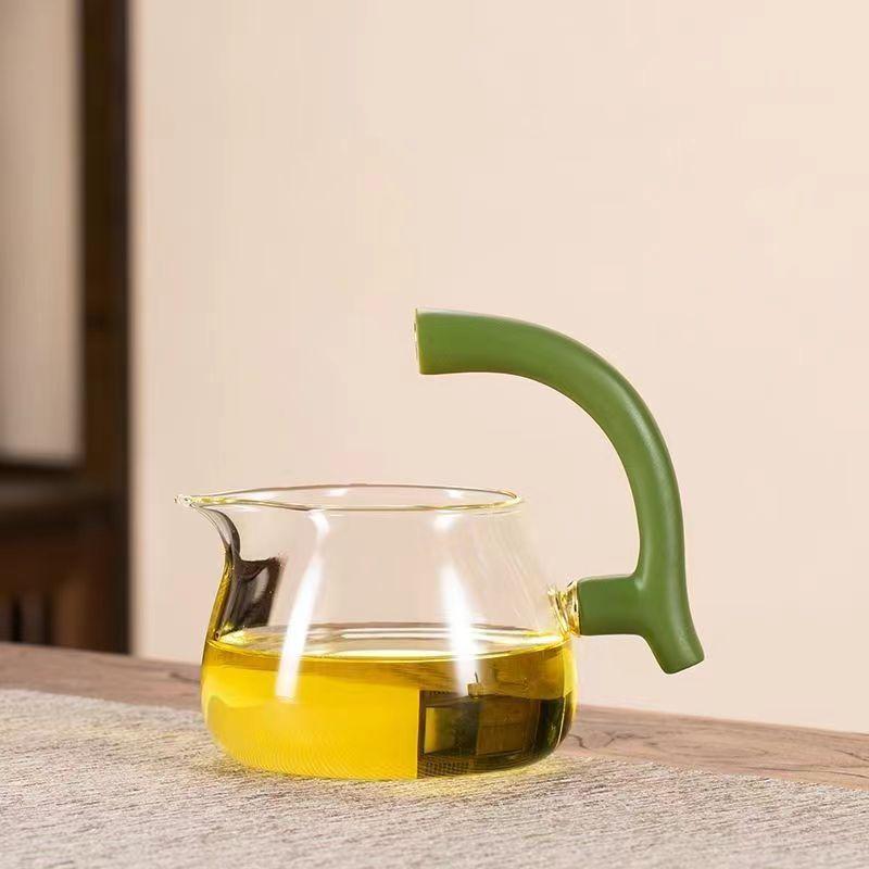 Glass Automatic Tea Set Panda Shaped Tea Maker Household Light Luxury High-end Magnetic Bubble Tea Pot