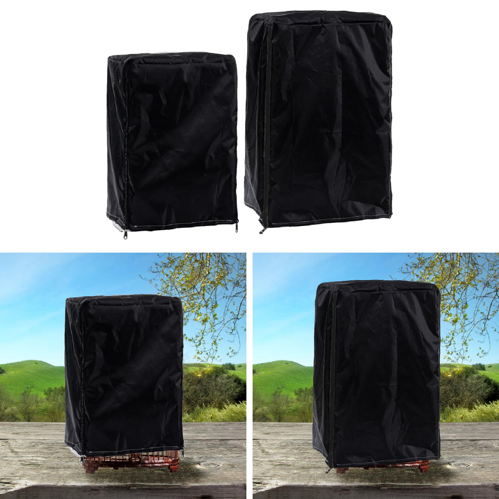 

Bird Cage Cover Breathable Protector Universal Waterproof Dustproof Accessories Blackout for Night for Lovebirds Budgies S