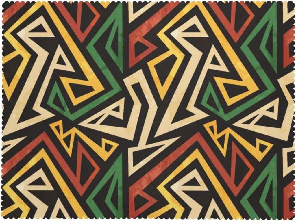 African Tablecloth Abstract Tribe Ethnic Geometric Vintage Farmhouse Graffiti Pattern Table Cover