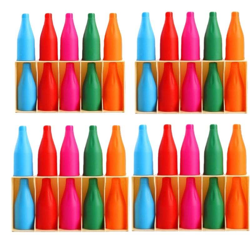 1/2/4 Sets Early Education Logical Thinking Games Drink To Drink Color Sorting Cup Color Matching Classification Montessori Toys