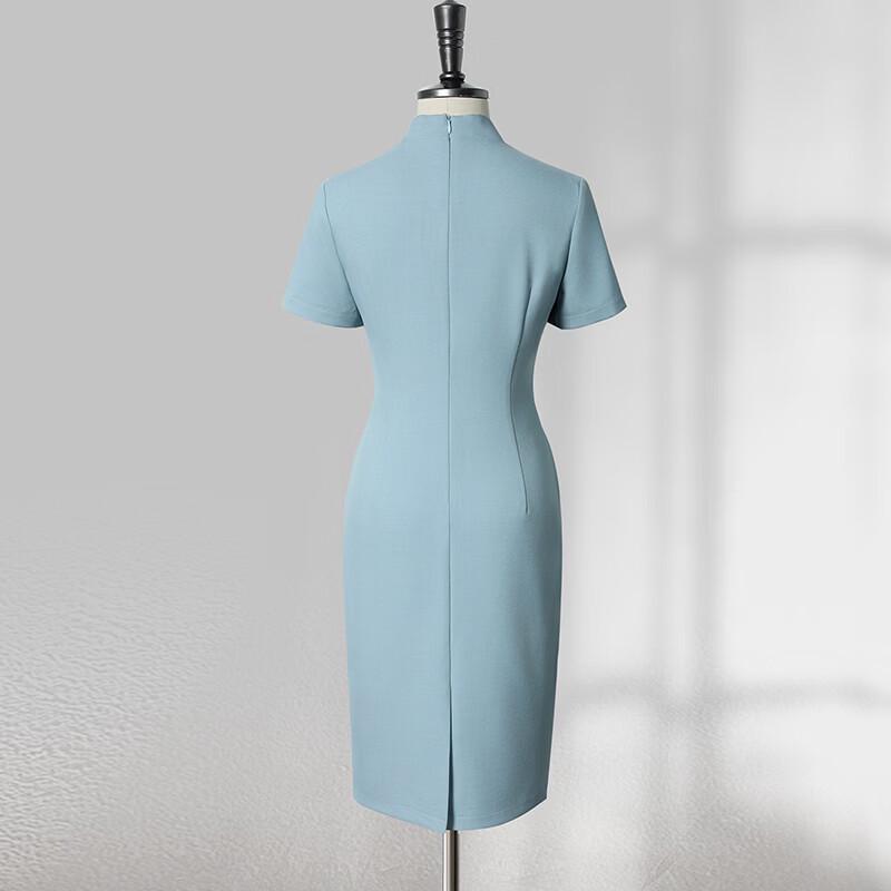 Treluoman Women's New Chinese Style Professional Suit Set