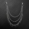 Punk Spiked Double Layer Hip Hop Waist Chain for Men & Women