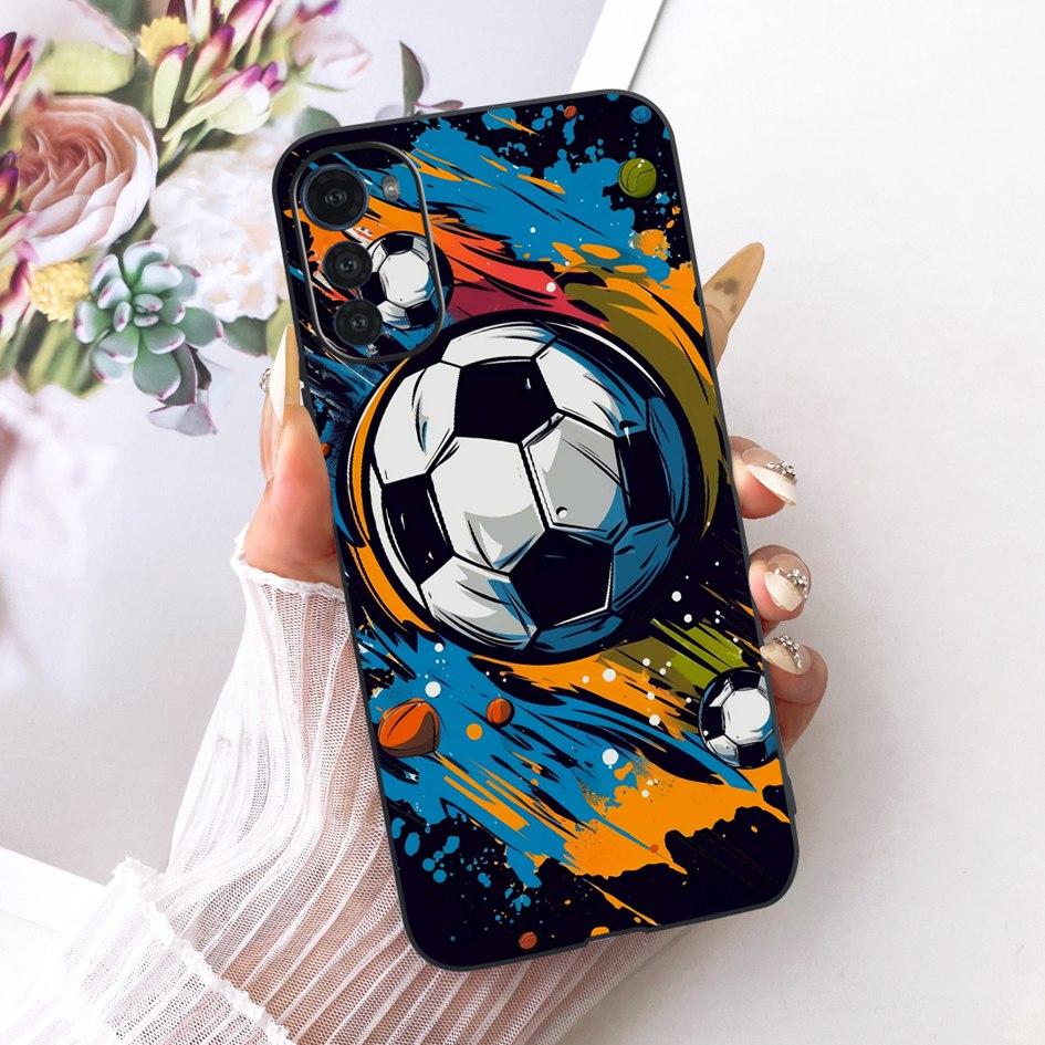 Silicone Case For Motorola Moto E32 E32s Cover Fashion Cartoon Dragon Painted Fundas Soft TPU Bumper For MotoE32 MotoE32s Casing