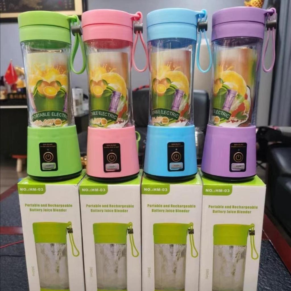 Compact Rechargeable Multi-Blade Juicer Cup