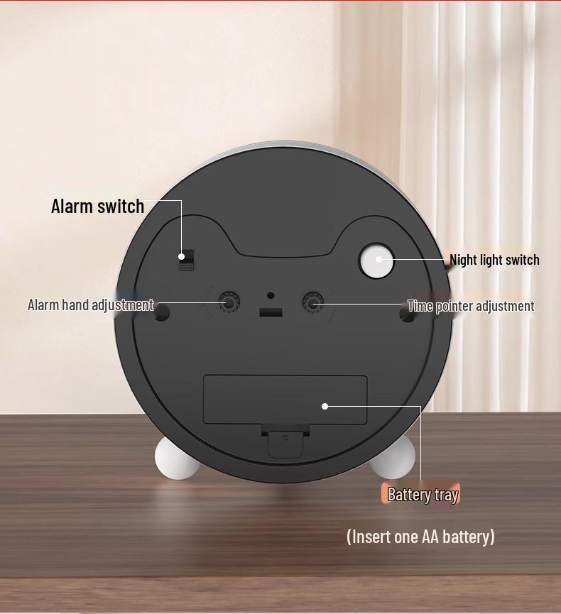 2024 Student Wake-Up Alarm Clock for Kids - Strong Alarm for Boys & Girls