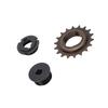 18T   freewheel with right adapter connection kit,   freewheel spare parts with thread