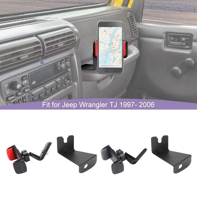 Držák interkomu do auta Držák klipu na mobilní telefon Stojan Vhodný pro Jeep Wrangler TJ 1997-2006 Příslušenství interiéru auta