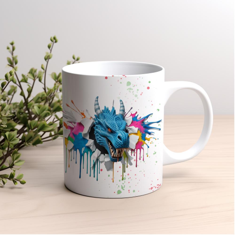 1pc 3D Orangutan Snow Monster Dinosaur Creative ceramic mug man beer cup office tea cup mug boy friends birthday gift 11oz
