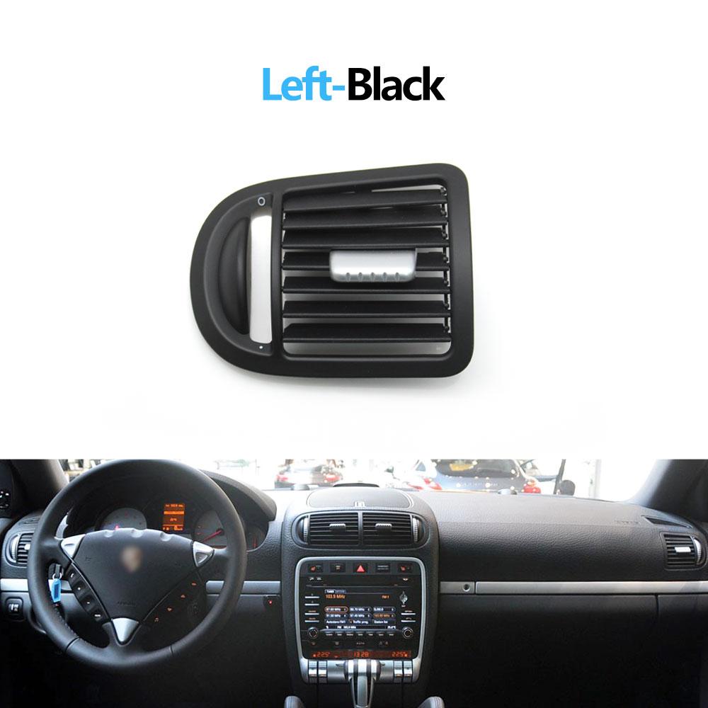 LHD RHD Car Front Dashboard Left Right Center Air Vent Grille AC Vent Oulet Cover Panel For Porsche Cayenne 955 9PA 2003-2009