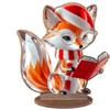 Exquisite Crystal Transparent Fox Acrylic Ornament, Office Desk Decoration, Home Decor