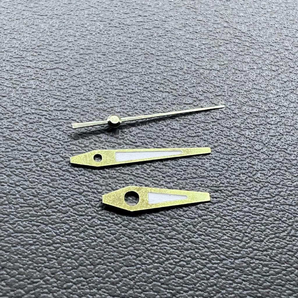 2 Sets/Pack Golden Luminous Watch Hands for Miyota 2035 Movement
