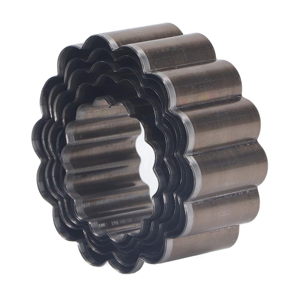 5PCS Alloy Steel Leather Cutting Dies Set  for Leather Craft, Handicrafts, Fabric, Clay
