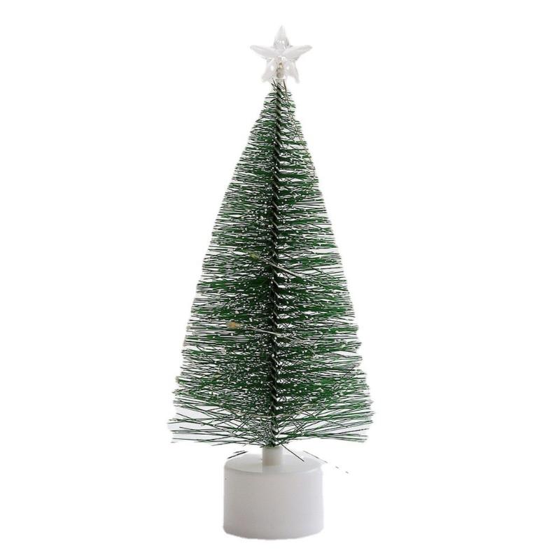 

Tabletop Christmas Tree Mini Artificial Christmas Tree with LED Multicolor String Lights for Holiday Home School Office 1