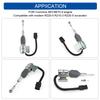3932530 24V Diesel Engine Shut Off Solenoid SA-4756-24 for Cummins 4BT, 6BT5.9 Excavator