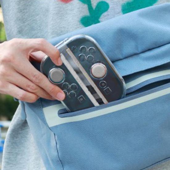 Caixa de Pó para Nintendo Switch 2 Joy-Con À Prova d'Água À Prova de Poeira Controlador de Jogo Protetor de Joypad Portátil Transparente À Prova de Choque Proteção de Gamepad Estojo de Armazenamento