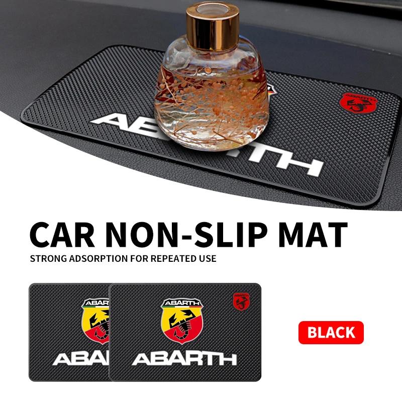 GJIFK1 1PCS Car Anti-Slip Mat Pad Rubber Mobile Sticky Dashboard Phone Stand Non-Slip Mat For Abarth Punto 124 125 500 Fiat Viaggio