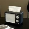 Anti Drop Vintage TV Tissue Storage Box Decorative Vintage TV Model Toy  Children/Kids