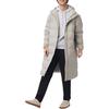 Puma Long Down Jacket Solid Color Comfortable Soft Long Warm Down Coat Unisex Jacket Marble-Grey 687428-68