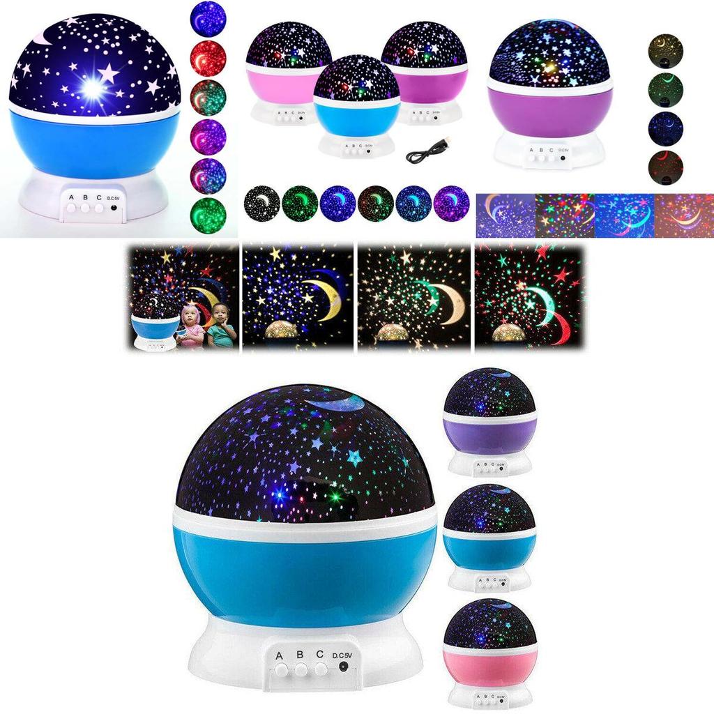 Starry Night Light Projector Create A Celestial Atmosphere In Your Room
