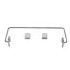 Camping Table Outdoor Storage Rack Household Camping Storage Gear Paper Towel Rack 0.5 Unit Shelf for IGT Table