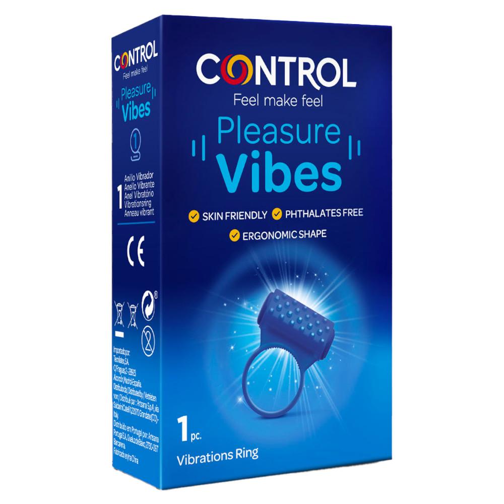 Control Pleasure Vibes Vibrating Ring, Ergonomic Design