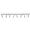 ABWR-8 Pcs Kitchen Spice Jar Rack Wall-Mounted Adhesive Seasoning Bottles Holder Cabinet Door Hooks Spice Bottle Hanging Clip