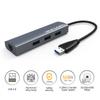 WAVLINK USB Ethernet Prędkość Transferu Danych Aluminiowy Kompaktowy Kompatybilny z Galaxy Tab Matebook Hub/USB3.04 Porty/Port Gigabitowy/Wysoki MacBook/MacBook