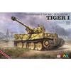 Tiger Model 1/35 Scale German Panzer VI Sd.Kfz.181 Tiger 1 Ausf. E Early Production (Includes Etched and Metal Barrel) Plastic Model Assembly Kit TML4