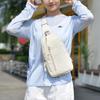 Simple Women's Breast Bag, Messenger Bag, Women's Multi-layer Chest Backpack, Messenger Bag, Nylon Bag, Casual Messenger Bag.