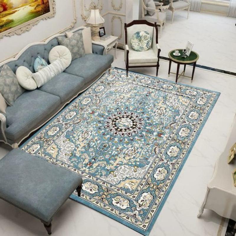 Retro Carpets for Living Room Persian Moroccan Decoration Home Carpet Large Area Rugs for Bedroom Lounge Rug Big Size 180x200