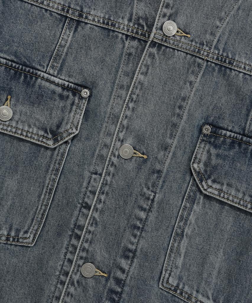 COVERNAT Denim Trucker Jacket Blue