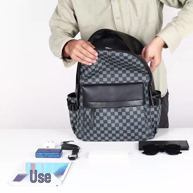 Hufeng Men's Street Style Laptop Backpack