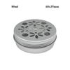 High Quality Hollow Out with Holes Aluminum Tin Container 8 Styles Metal Cosmetic Face Eye Cream Packing Lip Balm Candle Jar