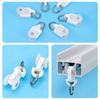 Smooth Curtain Runners General Smart Curtain Ring for Hook Electirc Curtain Track Automatic Curtain Jialisi Rail Accessories