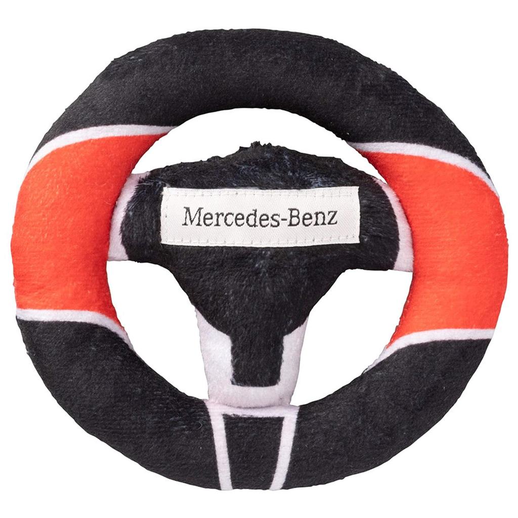 [Mercedes-Benz Collection] Echtes Hundespielzeug Lenkrad, Rot