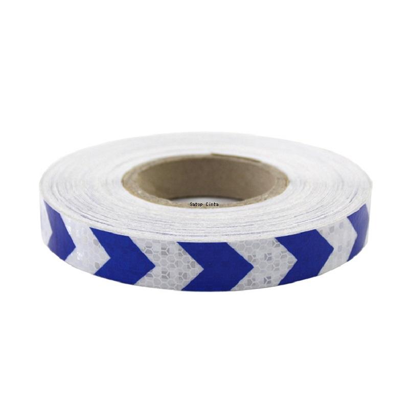 

2,5 см x 3 м Светоотражающие наклейки на автомобиль в виде стрелок 8 цветов Водонепроницаемые самоклеящиеся полоски Светоотражатели Предупреждающие ленты безопасности для велосипеда грузовика