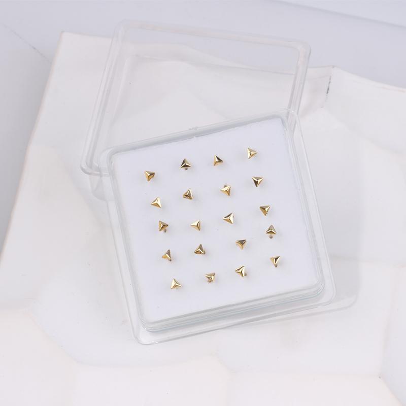 Karnoz 20Pcs/Pack Nose Stud Dragonfly Design Women Girls Nose Piercing Jewelry Piercing Nostril Piercing Jewelry Body Piercing