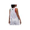 Jordan Quai 54 Letter Print Breathable Color Block Tank Top Women tops White FN4220-100