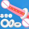 3pcs Cock Rings Soft Penis Ring Sex Toys for Men R Delay Time Adult Toys Cockring Chastity Cock Cage Sex Shop