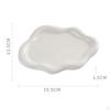 Ceramic Jewelry Dish Organizer Modern Style Tray Plate for Daughter