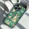 1PC Easter Bunny Eggs Phone Case For iPhone 16 15 14 13 12 17 PRO MAX PLUS Mini TPU Soft To Skin-friendly Case